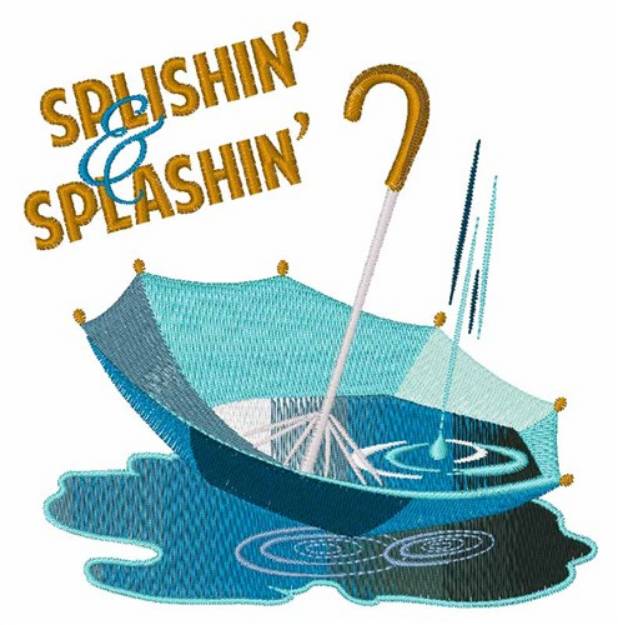 Picture of Splashin Machine Embroidery Design