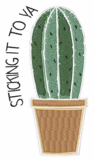 Picture of Sticking It Machine Embroidery Design