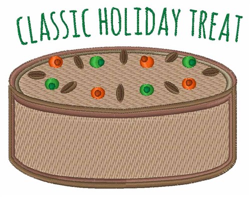 Holiday Treat Machine Embroidery Design