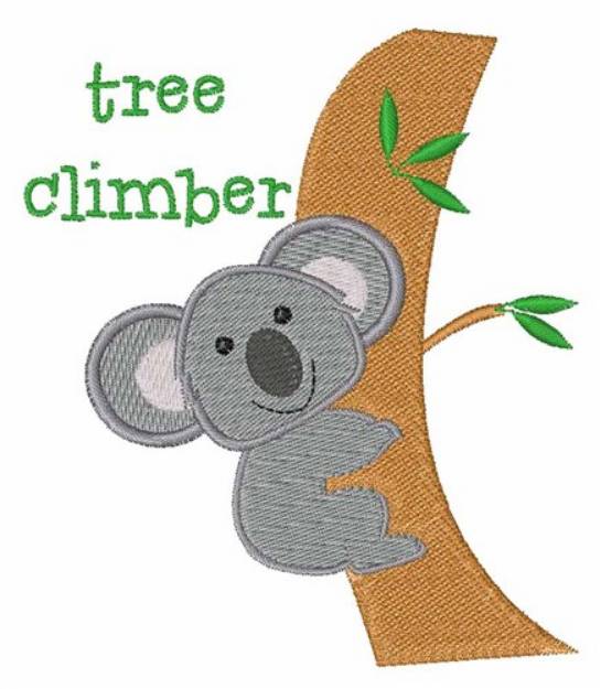 Picture of Tree Climber Machine Embroidery Design