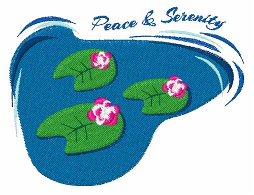 Peace & Serenity Machine Embroidery Design