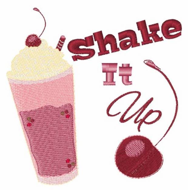 Picture of Shake It Up Machine Embroidery Design