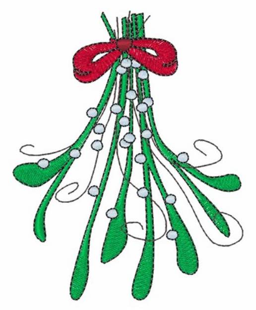 Picture of Mistletoe Machine Embroidery Design