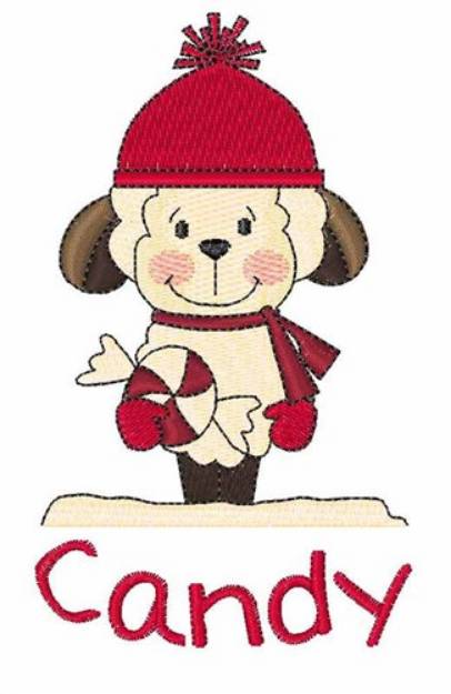 Picture of Candy Sheep Machine Embroidery Design