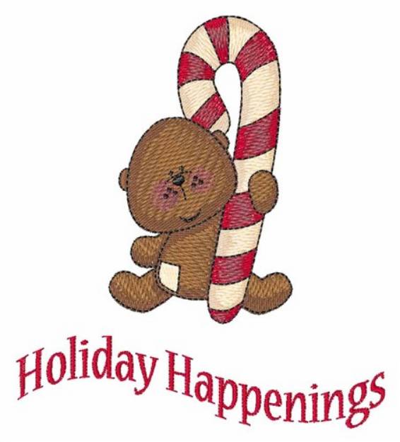 Picture of Holiday Happenings Machine Embroidery Design