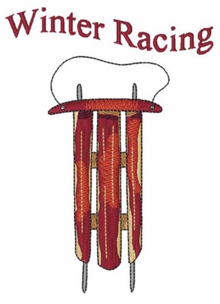 Picture of Winter Racing Machine Embroidery Design