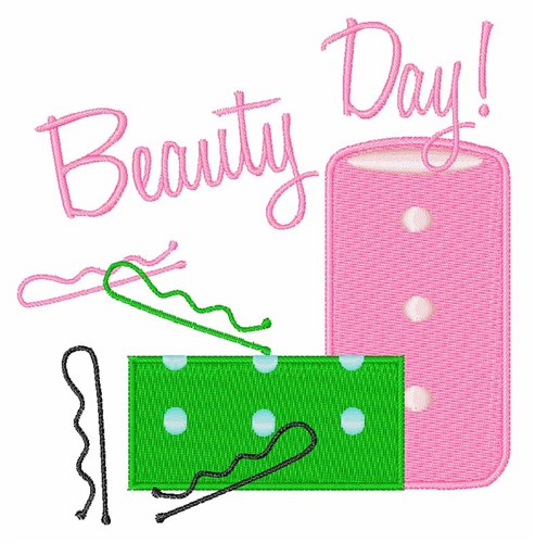 Beauty Day Machine Embroidery Design