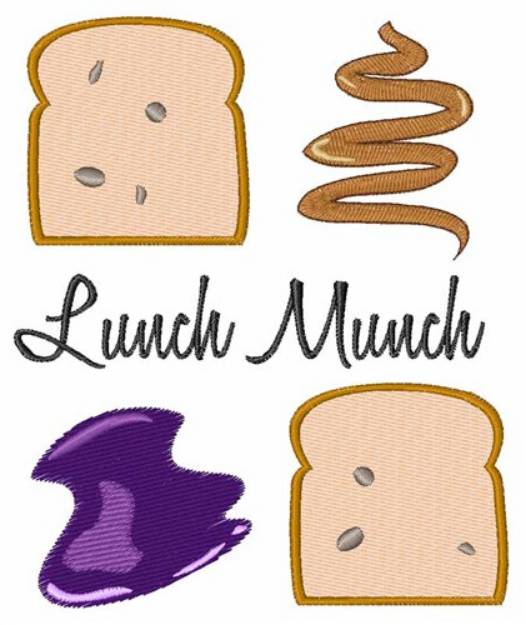 Picture of Lunch Munch Machine Embroidery Design