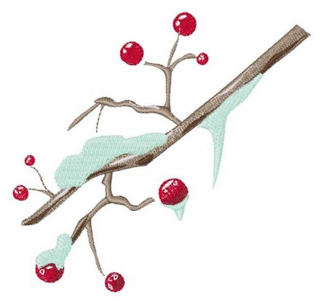 Picture of Winter Berries Machine Embroidery Design