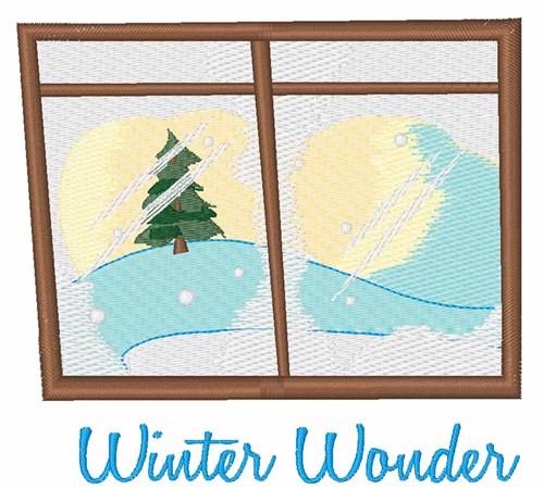 Winter Wonder Machine Embroidery Design