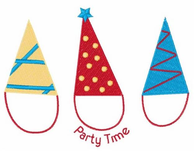 Picture of Party Time Machine Embroidery Design