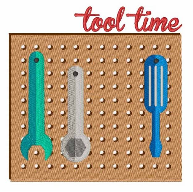 Picture of Tool Time Machine Embroidery Design