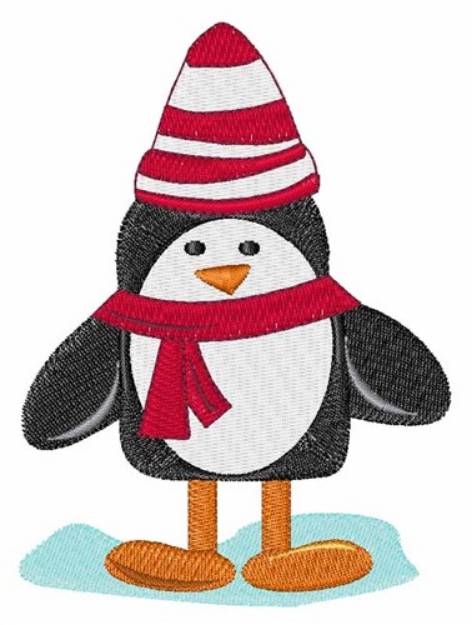 Picture of Winter Penguin Machine Embroidery Design