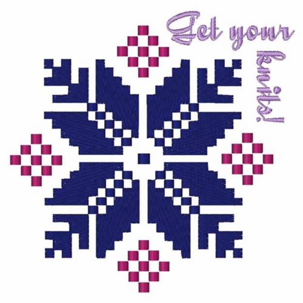 Picture of Get Your Knits Machine Embroidery Design