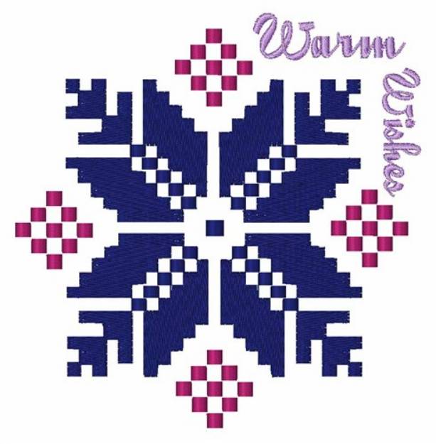 Picture of Warm WIshes Machine Embroidery Design