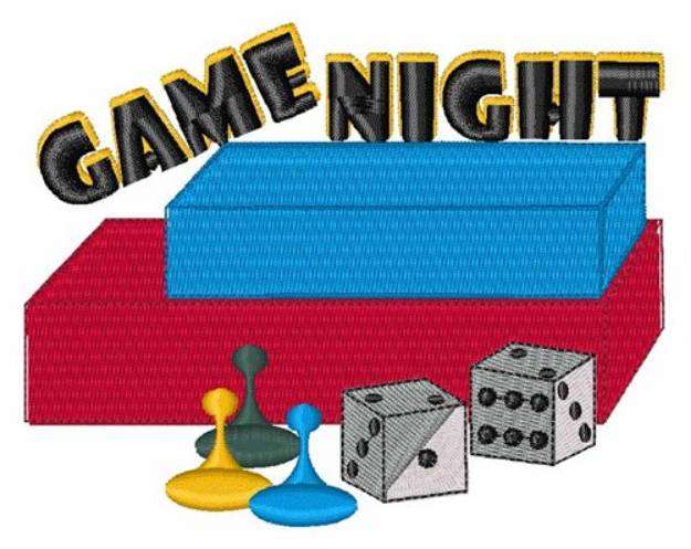 Picture of Game Night Machine Embroidery Design