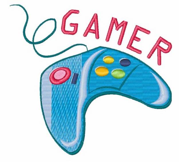 Picture of Gamer Machine Embroidery Design