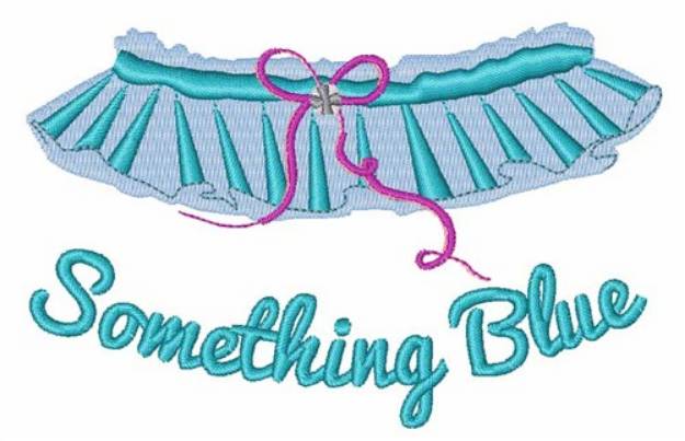 Picture of Something Blue Machine Embroidery Design