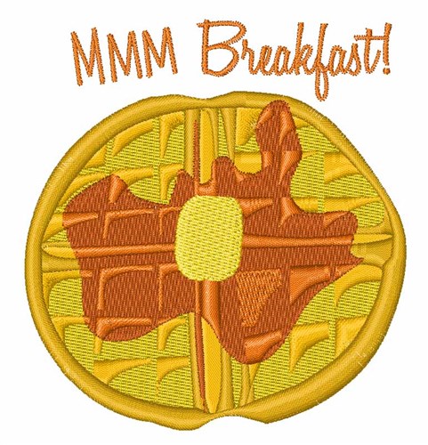 MMM Breakfast Machine Embroidery Design