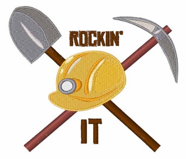 Picture of Rockin It Machine Embroidery Design