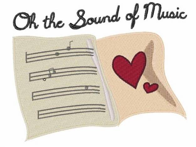 Picture of Sound of Music Machine Embroidery Design