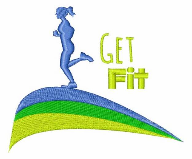 Picture of Get Fit Machine Embroidery Design