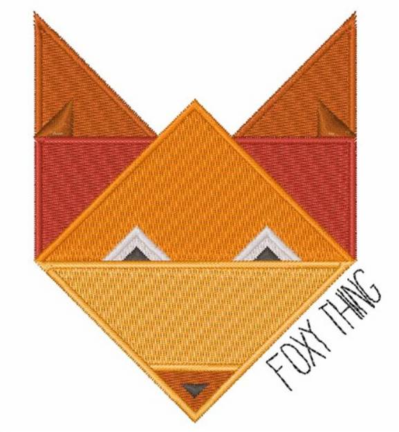 Picture of Foxy Thing Machine Embroidery Design