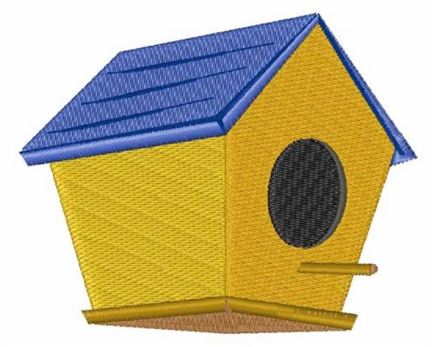 Picture of Birdhouse Machine Embroidery Design