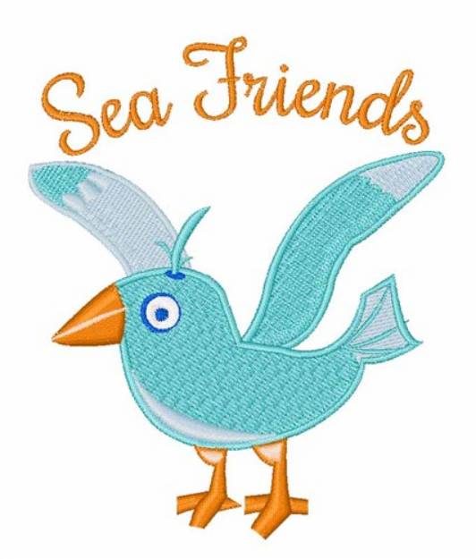 Picture of Sea Friends Machine Embroidery Design