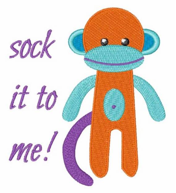 Picture of Sock Me Machine Embroidery Design