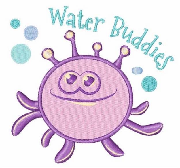 Picture of Water Buddies Machine Embroidery Design