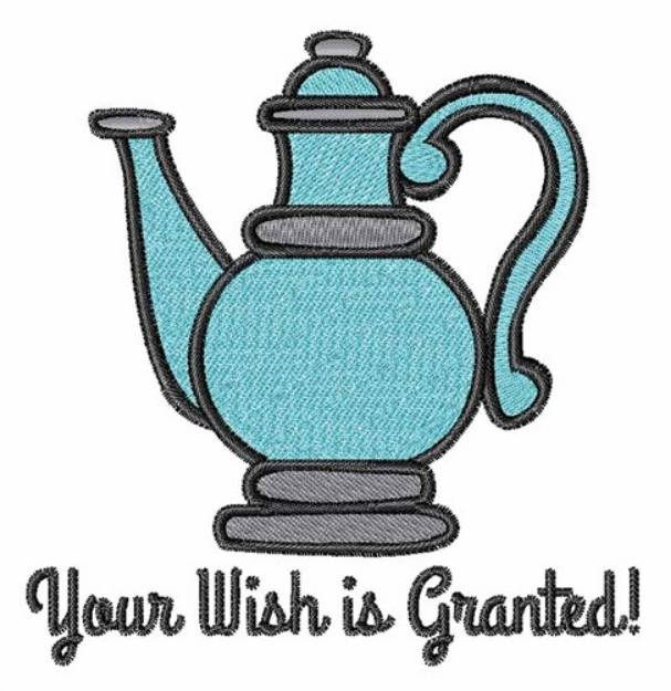 Picture of Your Wish is Granted Machine Embroidery Design