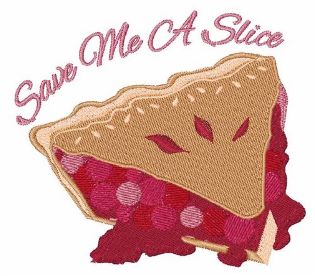 Picture of Save Slice Machine Embroidery Design