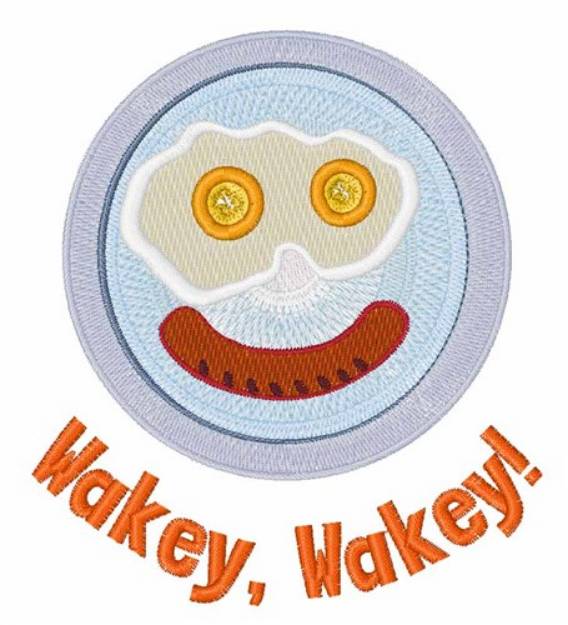 Picture of Wakey Wakey Machine Embroidery Design