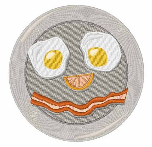 Picture of Bacon Face Machine Embroidery Design