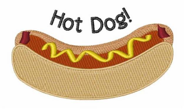 Picture of Hot Dog Machine Embroidery Design