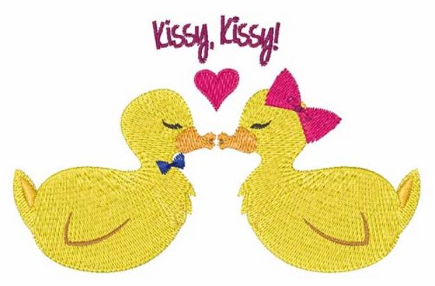 Picture of Kissy Kissy Machine Embroidery Design