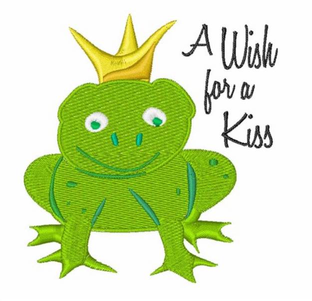 Picture of Wish For Kiss Machine Embroidery Design