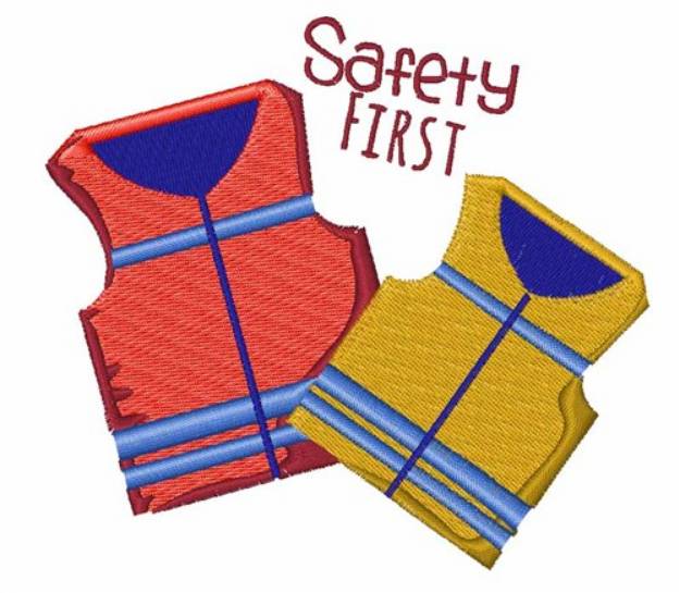 Picture of Safety First Machine Embroidery Design