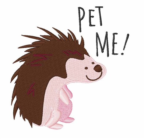 Pet Me Machine Embroidery Design