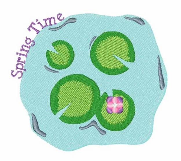 Picture of Spring Time Machine Embroidery Design