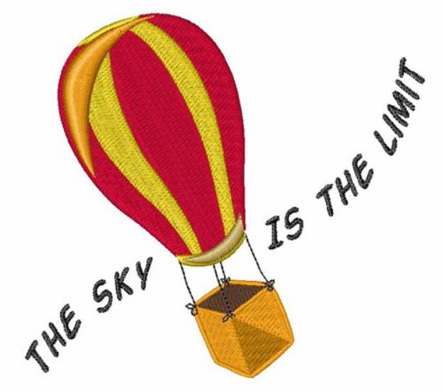 Picture of Sky Is Limit Machine Embroidery Design