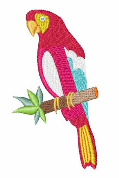 Picture of Parrot Machine Embroidery Design