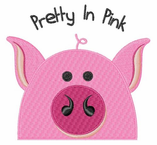 Picture of Pretty In Pink Machine Embroidery Design