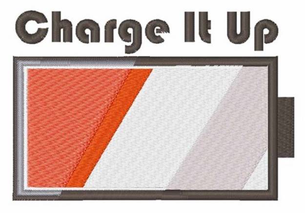 Picture of Charge It Up Machine Embroidery Design