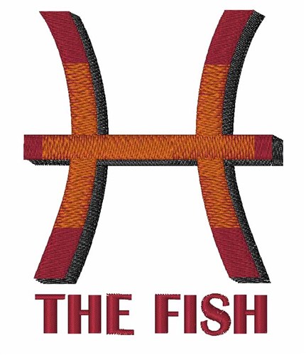 The Fish Machine Embroidery Design