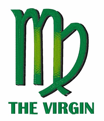 The Virgin Machine Embroidery Design