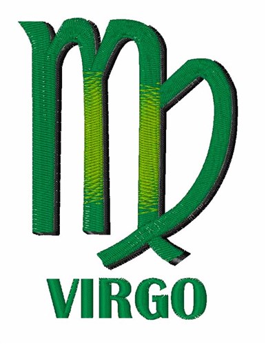 Virgo Machine Embroidery Design