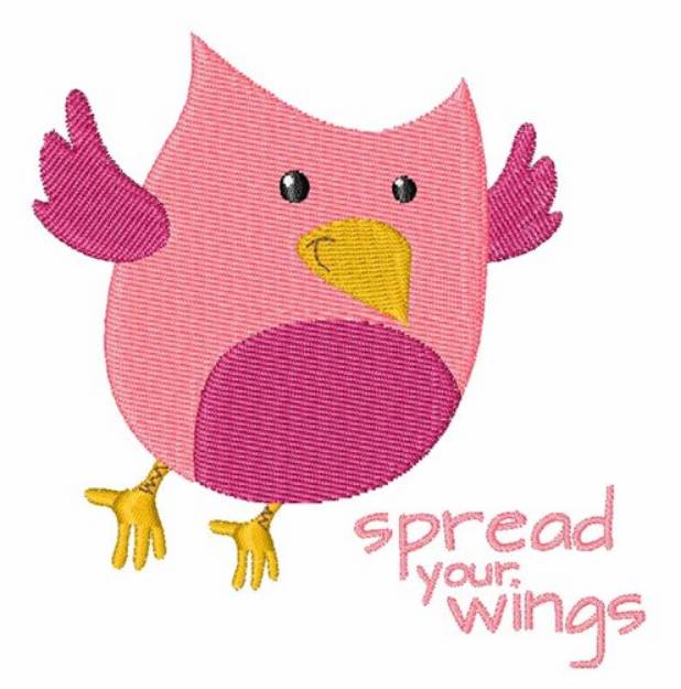 Picture of Spread Wings Machine Embroidery Design