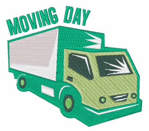 Picture of Moving Day Machine Embroidery Design